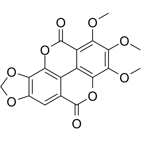 1,2,3-Tri-O-methyl-7,8-methyleneflavellagic acid 69251-99-6